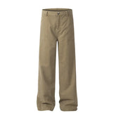 Hearujoy Stylish Men's Cargo Pants Straight Casual Overalls Solid Color Women Men Clothing Summer Loose Bottom Streetwear 9C6624